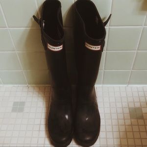HUNTER ORIGINAL TALL RAIN BOOTS